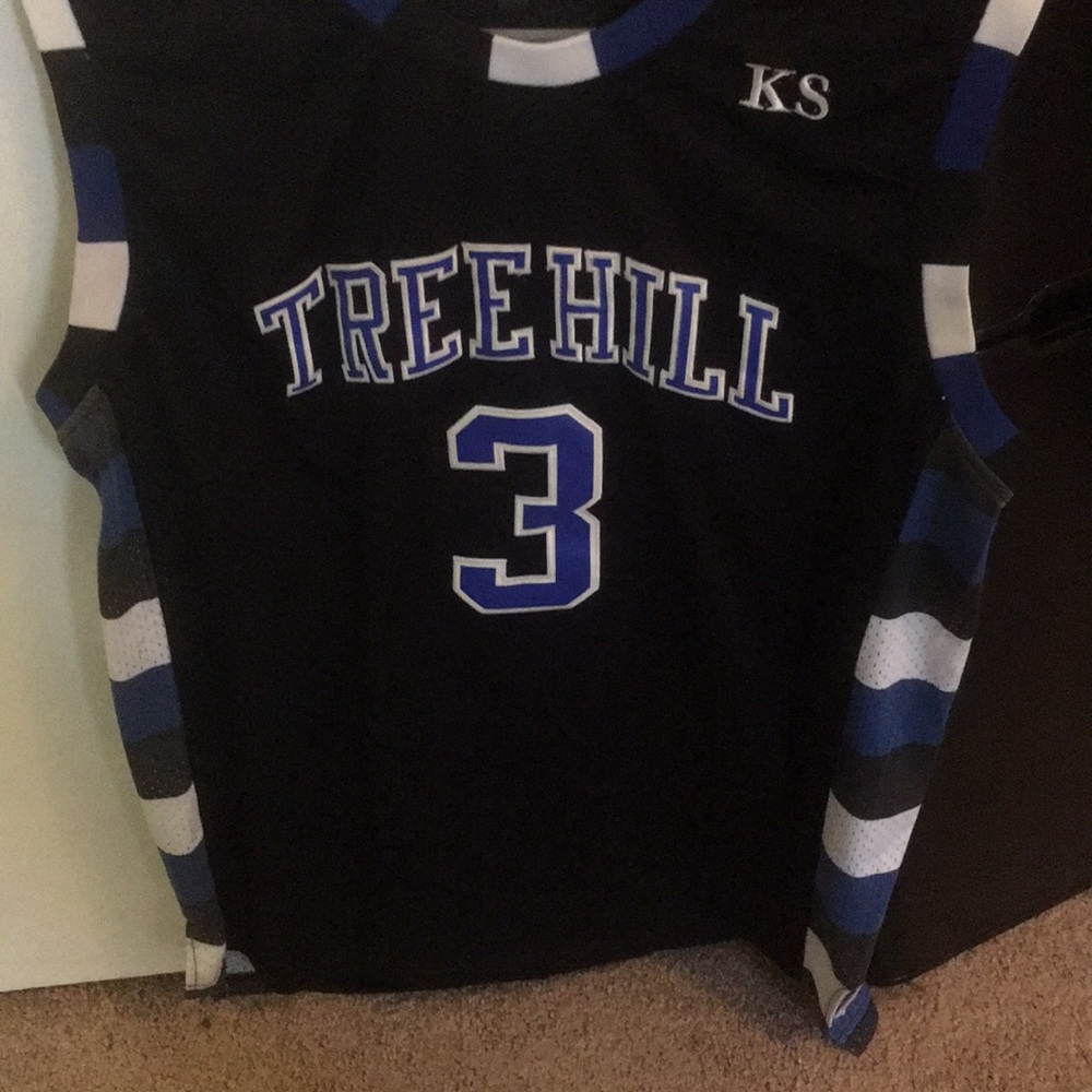 Lucas Scott #3 One Tree Hill Jersey KS=Keith Scott